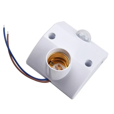 Easy to Install PIR Motion Sensor Light Socket for E27 Bulb AC110 240V - Image 1 of 4