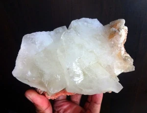 Calcite On Chalcedony Matrix Minerals - Picture 1 of 9