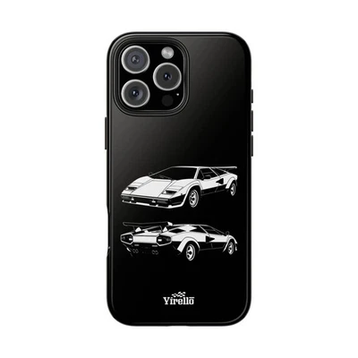 Custodia telefono Lamborghini Countach 1974-1990 - cover iPhone e Galaxy - Immagine 1 di 4