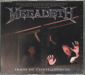 Megadeth Train of Consequences CD UK Capitol 1994 CD. CDCL730 - Bild 1 von 1