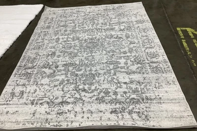 Alfombra Mancha Trasera PLATA/MARFIL 6'-7" X 9'-2", Precio Reducido 1172682339 MAD603G-6 Foto 1 de 4