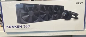 NZXT Kraken 360 3x120mm AiO Liquid CPU Cooler - Matowa czerń - Zdjęcie 1 z 2