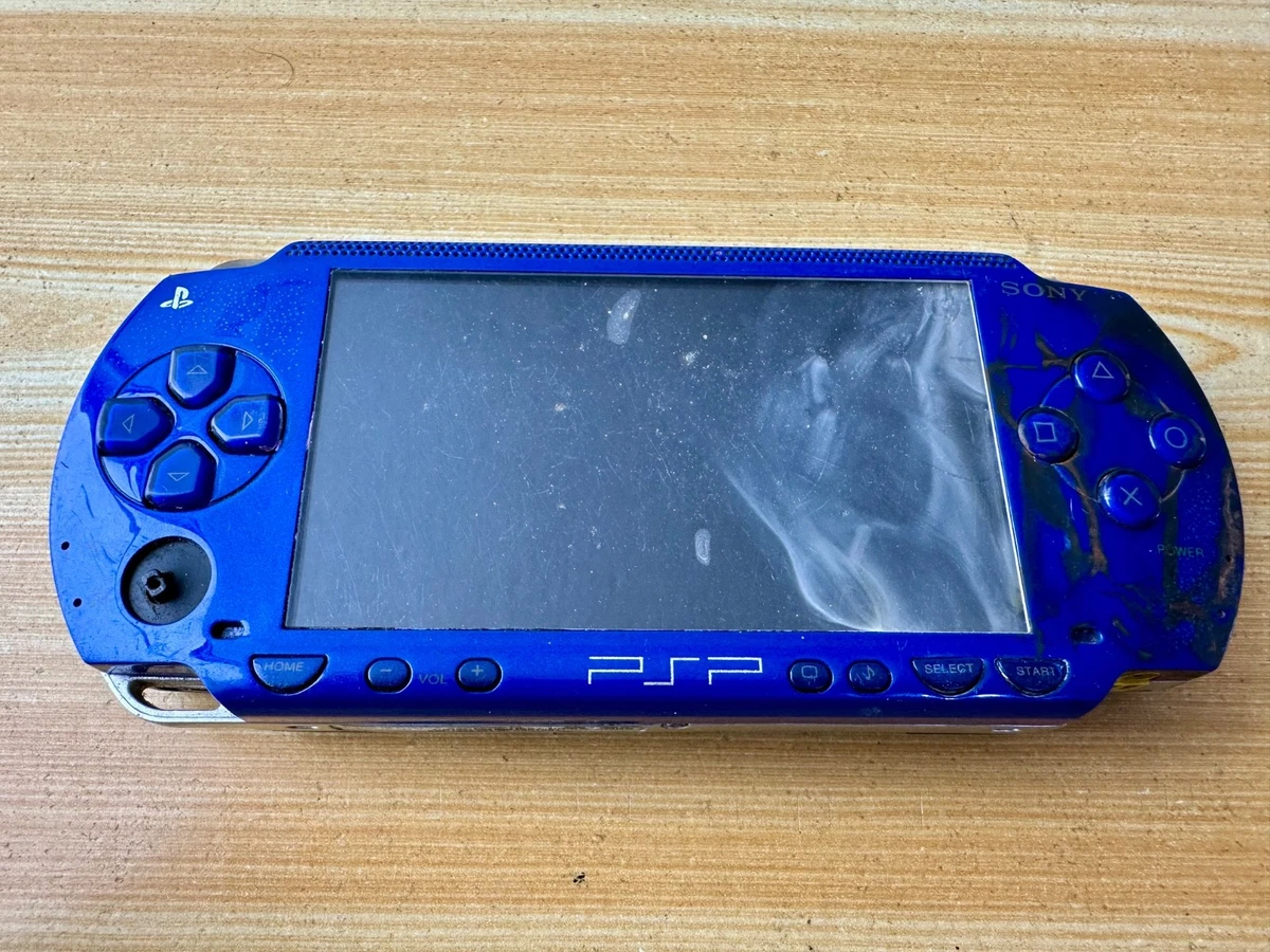Sony PSP 1000 Launch Edition 1GB Metallic Blue Handheld System for