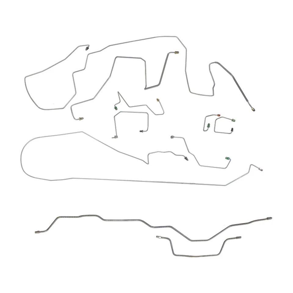 Jeep Cherokee XJ 1995-01 disco eléctrico con kit completo de línea de freno ABS 10 piezas, Foto 1 de 4