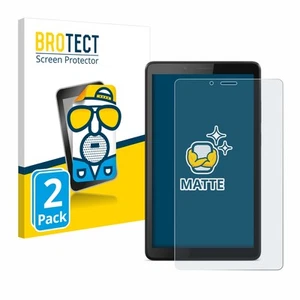 2x BROTECT Schutzfolie Entspiegelt für Lenovo Tab M7 Matt Antireflektierend - Afbeelding 1 van 6