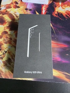 Samsung Galaxy S25 Ultra 256GB Titanium Silverblue Manuals Charge Lead Box ONLY - Zdjęcie 1 z 3