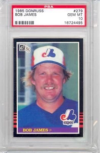 1985 Donruss Bob James (#279) PSA10 PSA - Picture 1 of 2