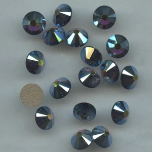 2058 SS30 AX *** 20 STRASS SWAROVSKI FOND PLAT 6,4mm  AMETHYST AB F - Picture 1 of 4