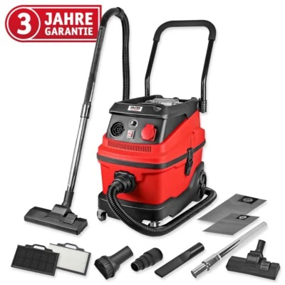 WALTER Staubsauger 3in1, Klopffunktion Nass Trocken Blasen Industriesauger, HEPA - Bild 1 von 4