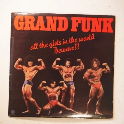 GRAND FUNK RAILROAD / ALL THE GIRLS… BEWARE / 12” LP WITH POSTER / CAPITOL 1135 Foto 1 de 4