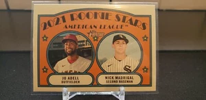 2021 Topps Heritage Rookie Stars Jo Adell Angels Nick Madrigal White Sox - Bild 1 von 2