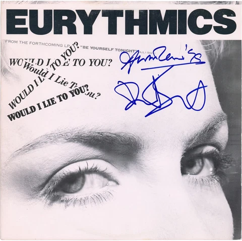 Dave Stewart (Musician) Eurythmics Music Album Item#10729201 Cover