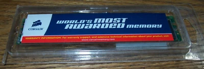 CORSAIR CM72SD512RLP-2100/M 1GB 184 PIN PC-2100 MEMORY DIMM - Image 1 of 2