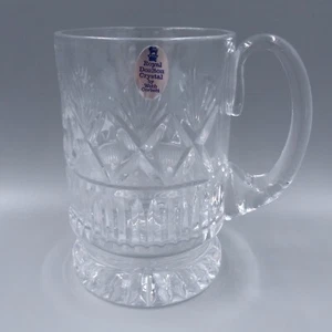 Taza de cristal Royal Doulton Webb Corbett jarra de cerveza vidrio vajilla vintage - Imagen 1 de 7