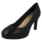 Ladies Clarks Smart Everyday Court Shoes Ambyr 2 Braley