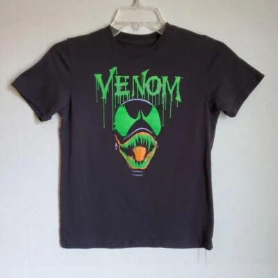 Venom Marvel Unisex Tee Size 6 Black - Image 1 of 3