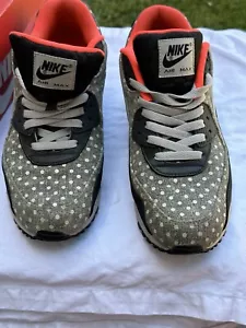 Nike Air Max 90 LTR Premium Black/GraniteWhite Polka Dot/Black 666578-006 Size 9 - Picture 1 of 6