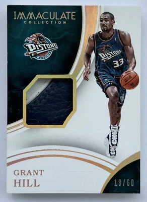 2015-16 Panini Immaculate Grant Hill Sneakers Swatches Game Worn Shoe /60 Read - Image 1 of 3
