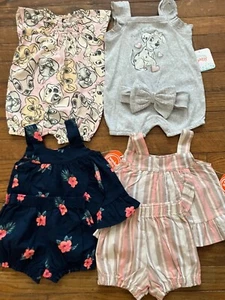 New LOT Summer Clothes GIRL 3-6 M months Outfits NWT - Picture 1 of 5