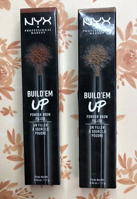 NYX Powder Brow Filler Professional Makeup Build'em Up You Choose Lot of 2 - Image 1 of 4