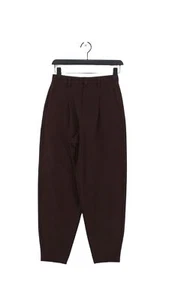 NA-KD Women's Suit Trousers UK 4 Brown Polyester with Viscose Dress Pants - Picture 1 of 7