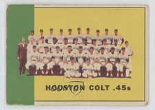 1963 Topps Houston Colt 45's Team #312