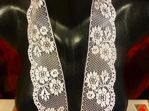 3m X 5 CM,5 schöne rosa Spitze in Calais das Los Disp. nicht geschnitten - Bild 1 von 2