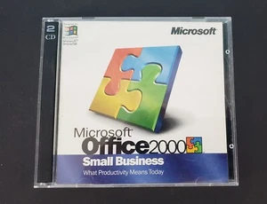 Microsoft Office 2000 Small Business Upgrade 2 Discs X04-92653 - Picture 1 of 4