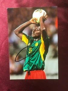 Autographe TIMOTHEE ATOUBA-Equipe National CAMEROUN- Basel/Tottenham-IN PERSON - Picture 1 of 1