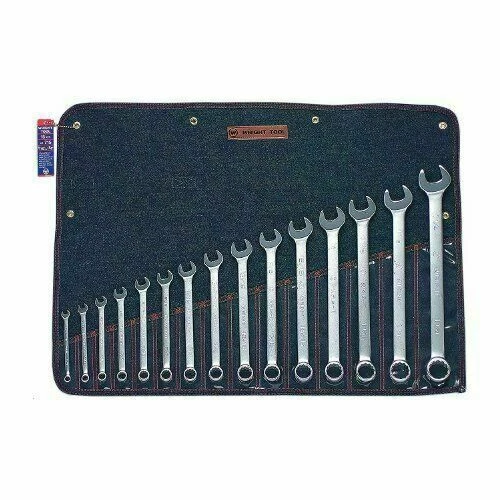 Wright Tool 715 15-Piece Combination Wrench Set