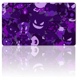 723290 - Gioco da Tavolo Pokemon Gengar Playmat Giochi Tappetino Mouse Play Tappetino di TCG - Foto 1 di 7