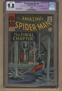 The Amazing Spider-Man #33 (Feb 1966, Marvel Comics) CGC 9.8 NM/MT Dr. Curt  - Picture 1 of 4