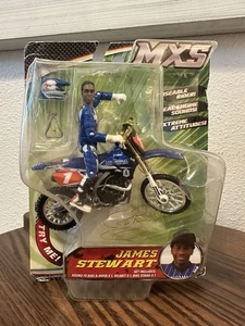 2010 Road Champs MXS James Stewart #1 Dirt Bike Toy Motocross MX Yamaha Rare New - Picture 1 of 24