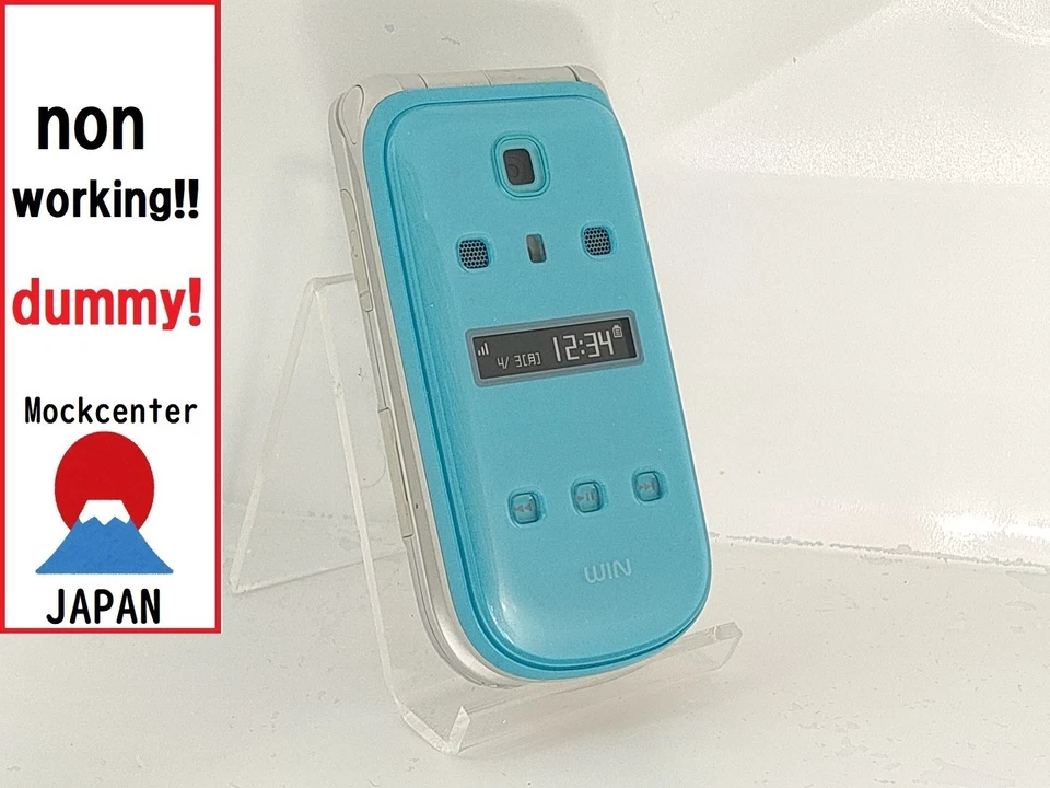 【манекен!】 TOSHIBA W43T (синий цвет) au-japan нерабочий мобильный телефон - Изображение 1 из 3