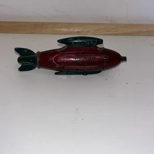 Vintage 1930’s Tootsie toy Buck Rogers Venus Duo Destroyer MK24 Red Green - Picture 1 of 6