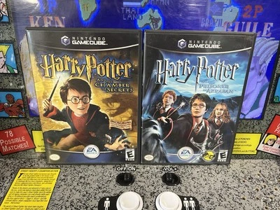 Gamecube CIB 2 Lot: Harry Potter & the Chamber of Secrets + Prisoner of Azkaban - Image 1 of 4