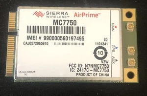 TARJETA INALÁMBRICA SIERRA AIRPRIME MC 7750 3G PCIE - Imagen 1 de 2