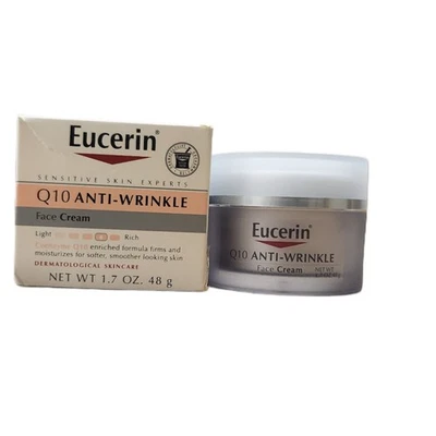 Eucerin Coenzyme Q10 Anti-Wrinkle Face Creme For Sensitive and Dry Skin 1.7 Oz - Image 1 of 4