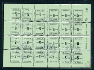 foglietto erinofilo francobollo di UDINE messo per il  40 ann. 1918-1968 nuovo - Imagen 1 de 2