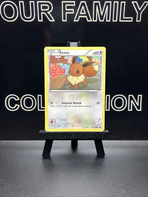 Eevee 83/108 Pokemon B&W Dark Explorers Trading Card TCG Common 2012 Regular MP - Image 1 of 4