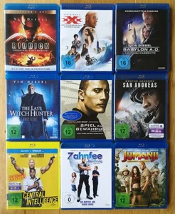 Vin Diesel & Dwayne Johnson Film-Sammlung (9x Blu-ray Collection) Riddick etc. - Picture 1 of 1