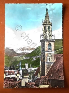 AK Bozen - Panorama zum Rosengarten - 1958 - Bild 1 von 2