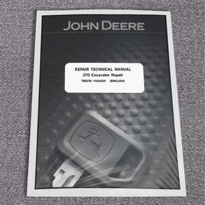 John Deere 27D Excavator Technical Service Repair Manual JD - TM2356 - Picture 1 of 4