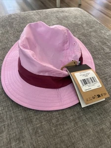 The North Face Kids Class V Brimmer Hat Pink Large Outdoors Camping Hiking Sun - Picture 1 of 4
