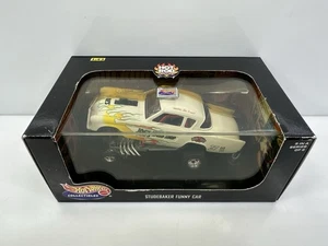 Vintage 2000 Hot Wheels Collectibles Hot Rod Series Studebaker Funny Car White - Picture 1 of 7