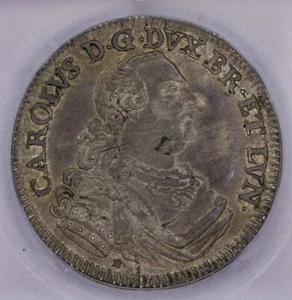1764-E/IDB G.S. Brunswick-Wolf 2/3 Thaler KM# 973.1 - Picture 1 of 4