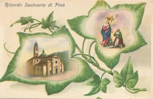TRENTINO - Ricordo Santuario Di Pine Postcard - Italy - Bild 1 von 2