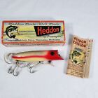 VINTAGE HEDDON KING-BASSER 8550 PAS  LURE WITH BOX AND CATALOG