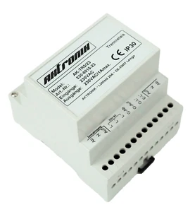 Relè di separazione 1x 230v binario cappello 5 motori con comando di gruppo 230-8015-23 - Foto 1 di 2