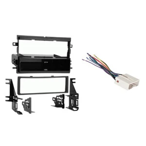 Fits Ford F-150 2004-2006 Single DIN Stereo Harness Radio Install Dash Kit - Picture 1 of 3